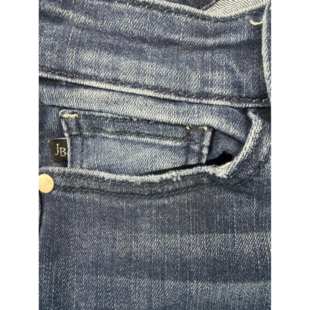 Judy Blue Skinny Fit Capri Jeans Dark Wash Stretch Denim Size 5 27 JB72121DK - Picture 4 of 9